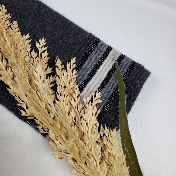 Neiman Marcus Cashmere Gray Beaded Cashmere Sweater Dress S - Picture 4 of 15